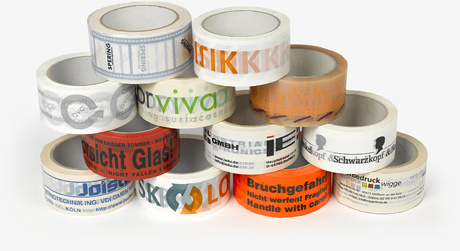 bedrucktes Klebeband